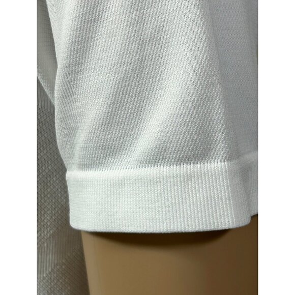 Adidas Men’s Polo Shirt Tennis Golf S White Training Essentials Short Sleeve - Picture 15 of 16